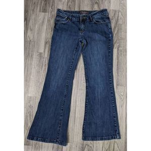 (3/$35) The Limited Womens Size 6 Pockets Bootcut Denim Blue Jeans